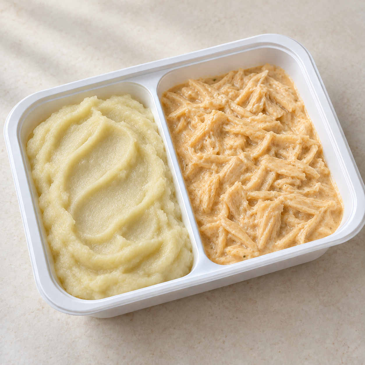 Frango cremoso & batata-doce
