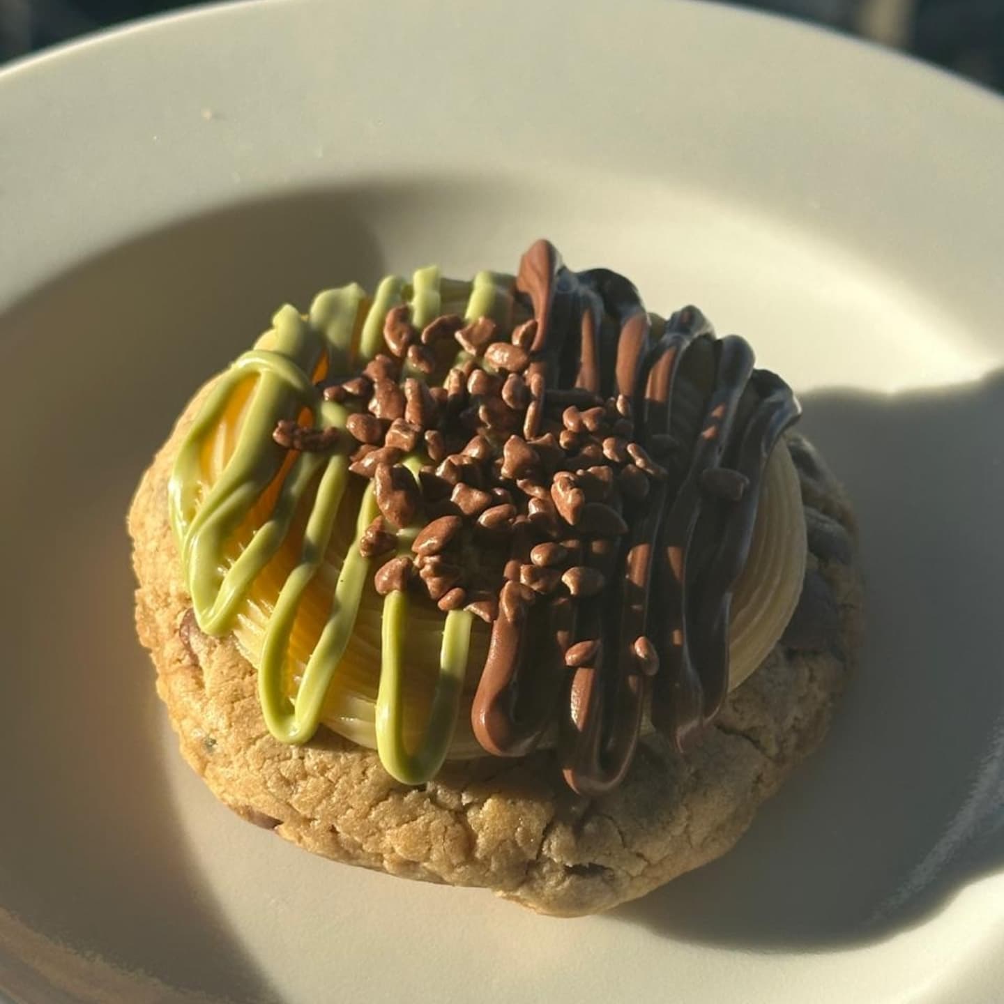 Cookie gigante — Ninho com Nutella e/ou pistache