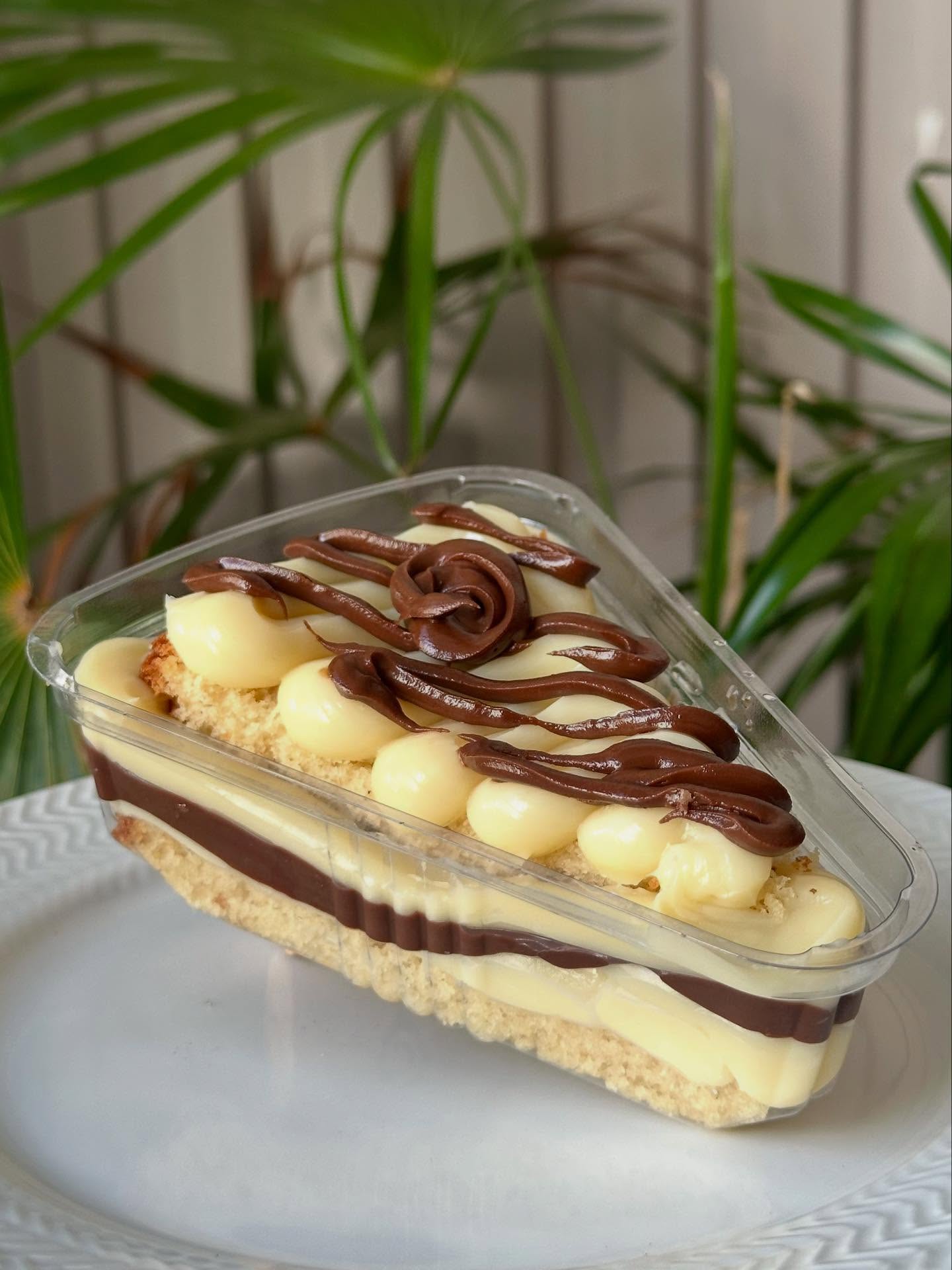 Fatias de bolo — seis sabores