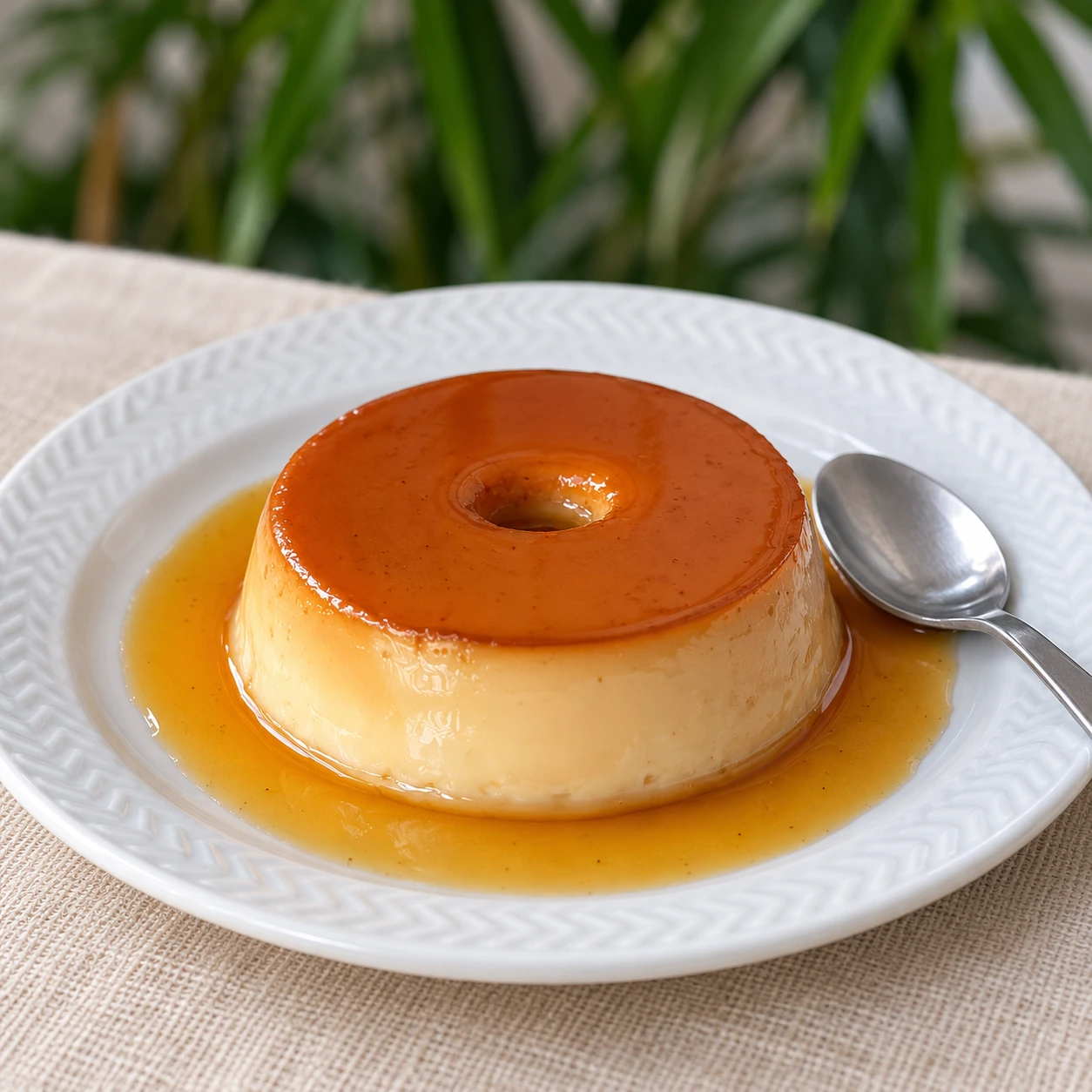 Mini pudim de doce de leite — imagem ilustrativa